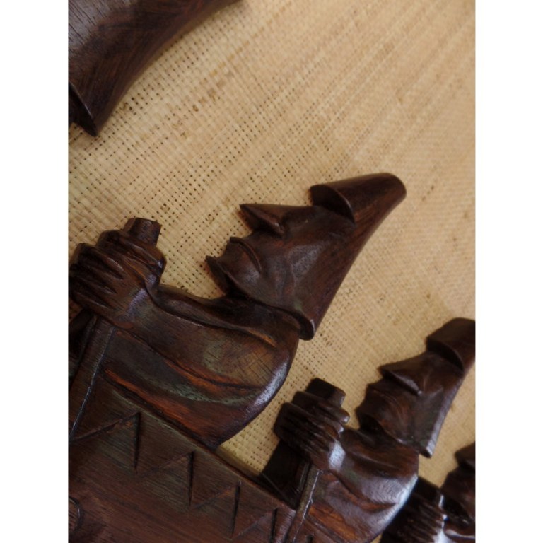 Les piroguiers Moaï