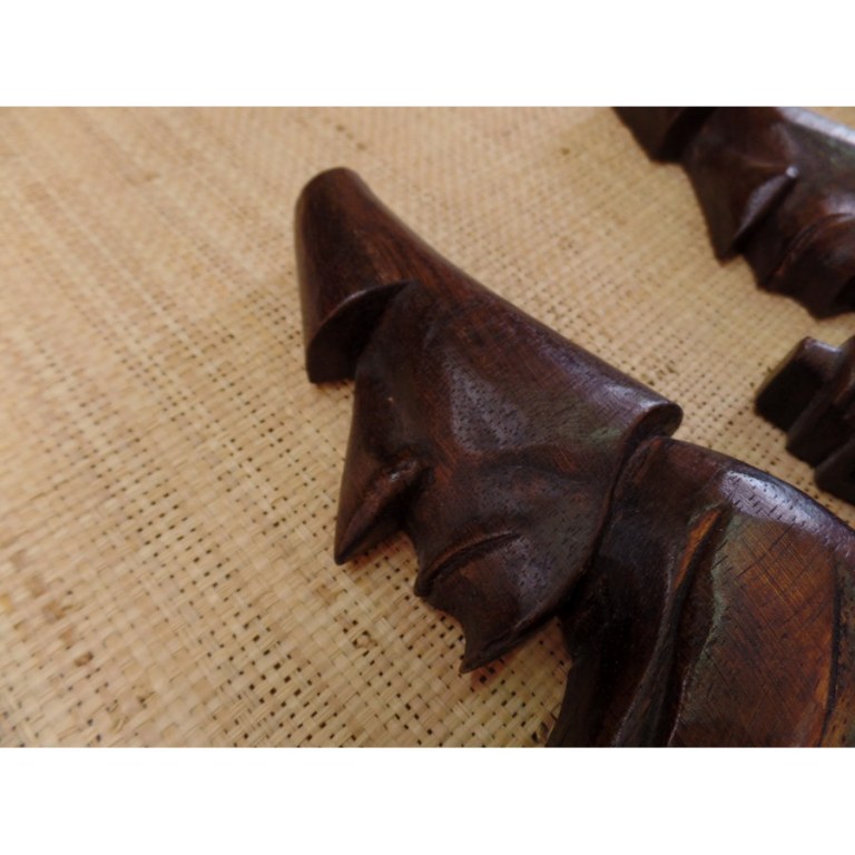 Les piroguiers Moaï