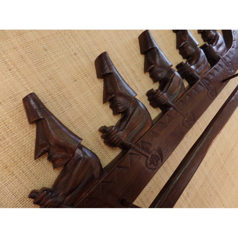 Les piroguiers Moaï