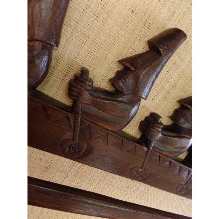 Les piroguiers Moaï