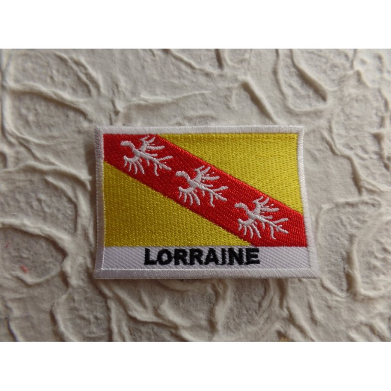 Ecusson drapeau Lorraine