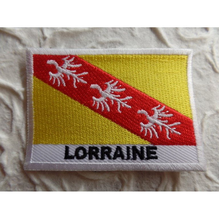 Ecusson drapeau Lorraine