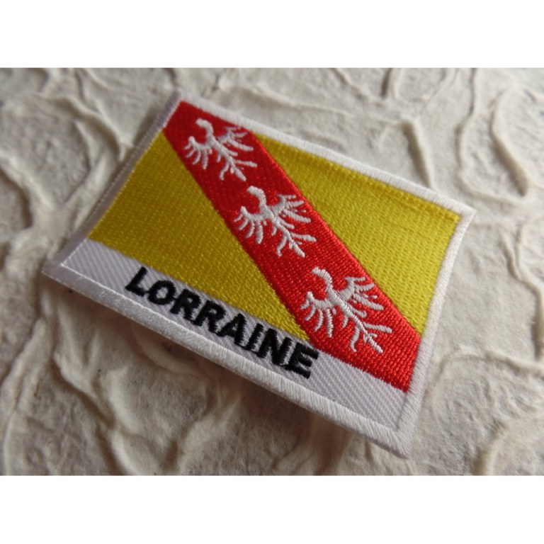 Ecusson drapeau Lorraine