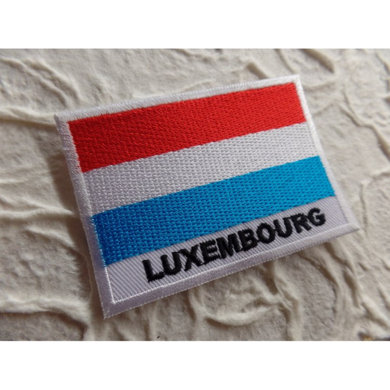 Ecusson drapeau Luxembourg