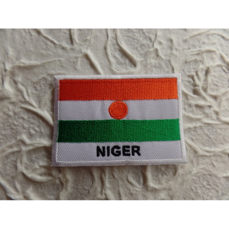 Ecusson drapeau Niger