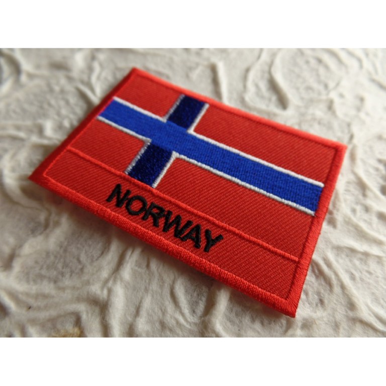 Ecusson drapeau Norvège