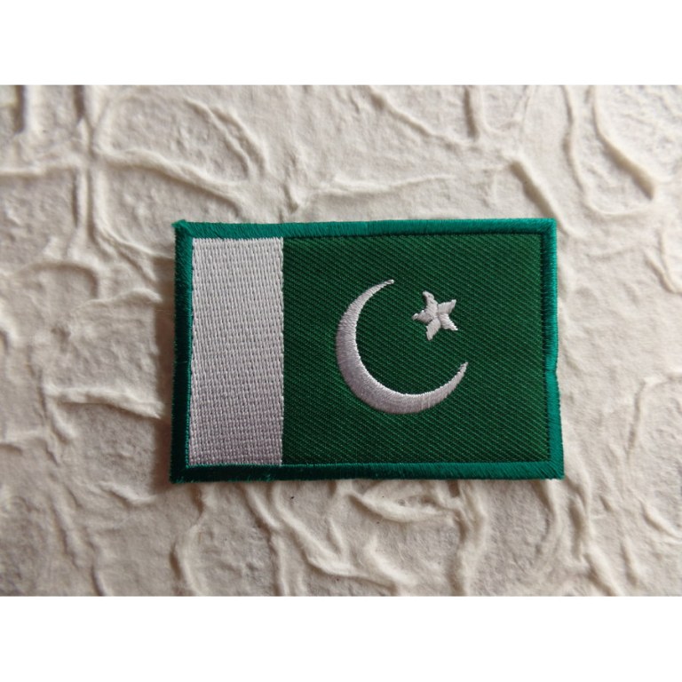 Ecusson drapeau Pakistan