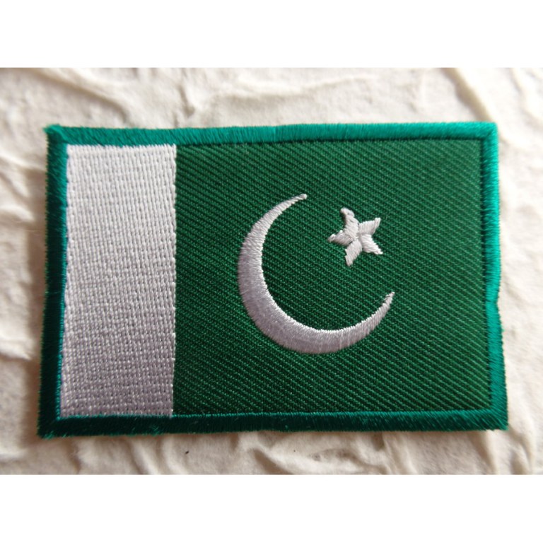 Ecusson drapeau Pakistan