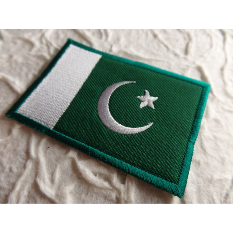 Ecusson drapeau Pakistan