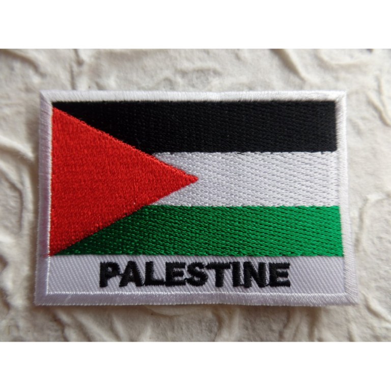 Ecusson drapeau Palestine