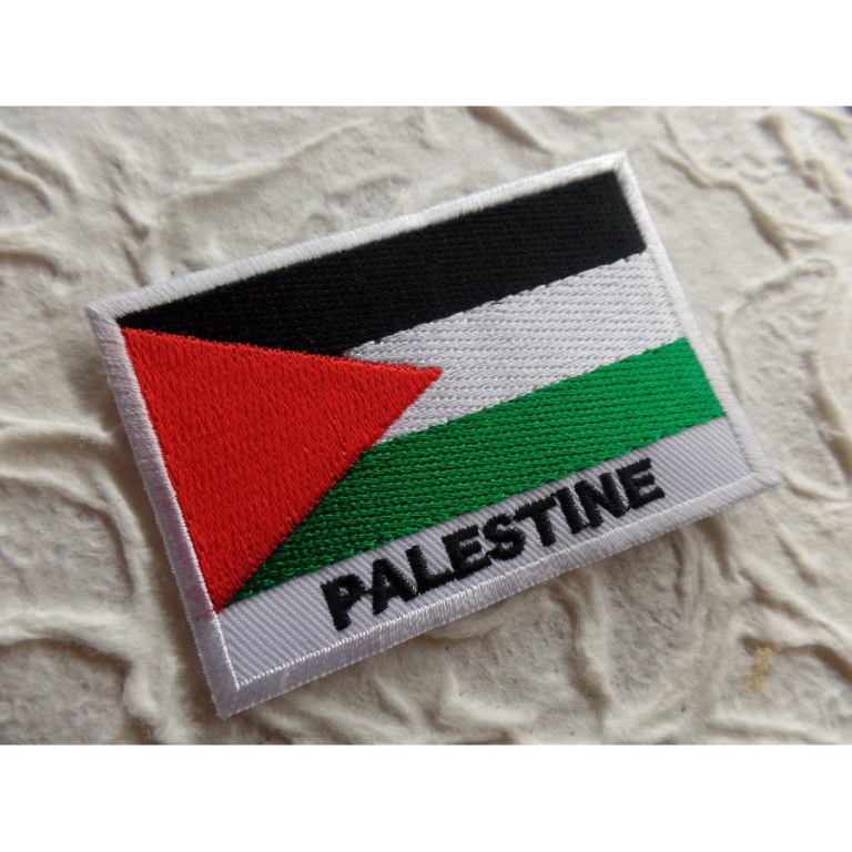 Ecusson drapeau Palestine