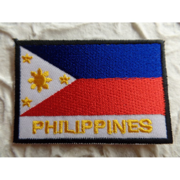 Ecusson drapeau Philippines