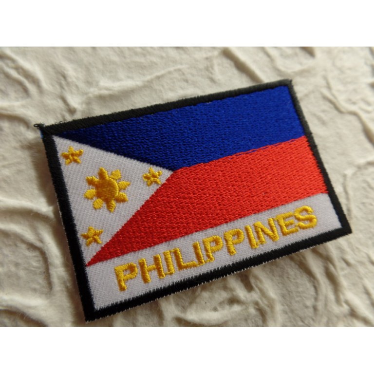 Ecusson drapeau Philippines