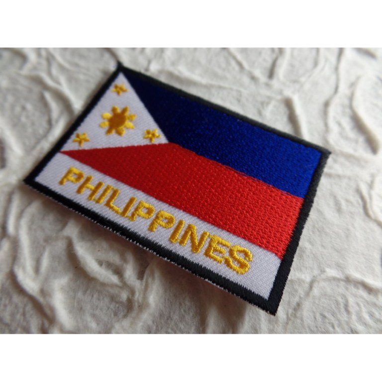 Ecusson drapeau Philippines