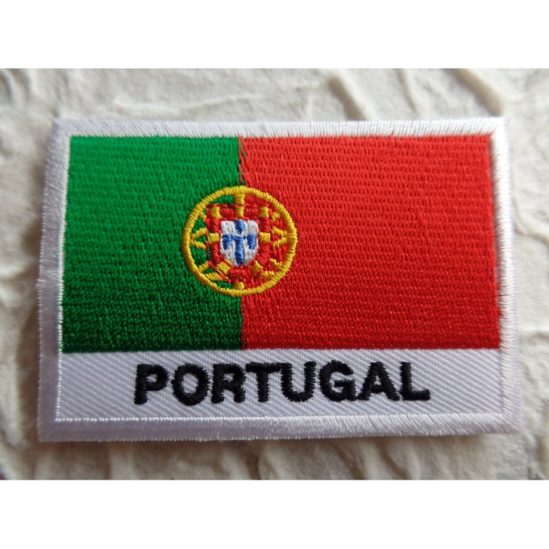 Ecusson drapeau Portugal