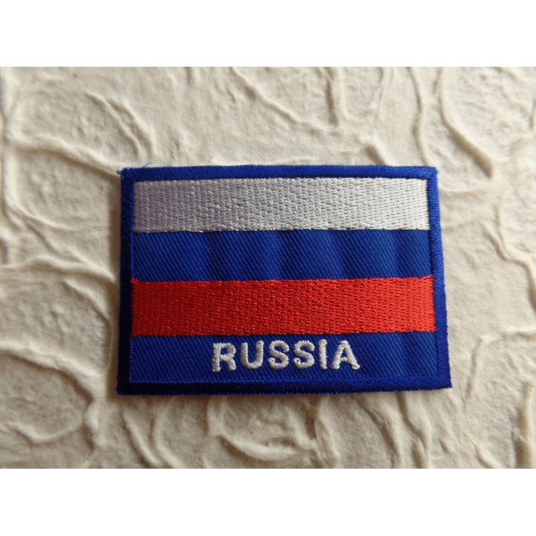 Ecusson drapeau Russie