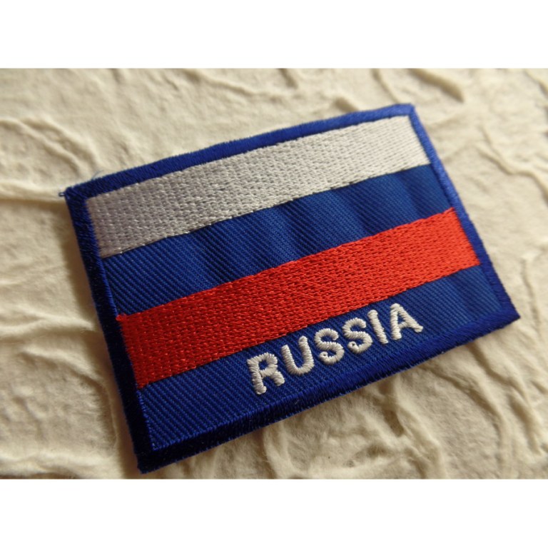 Ecusson drapeau Russie