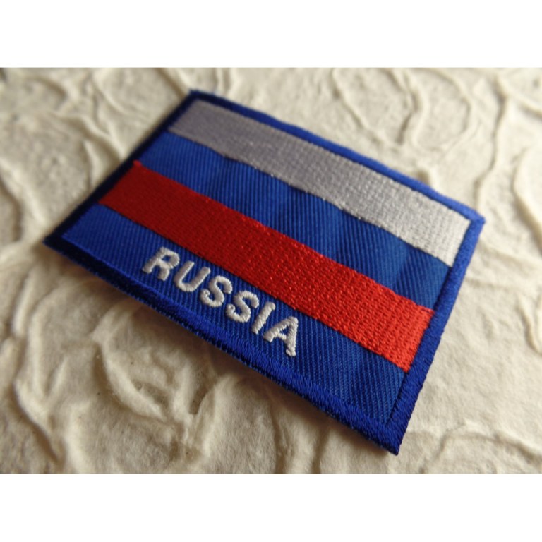 Ecusson drapeau Russie