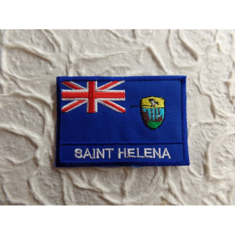 Ecusson drapeau Sainte Hélène