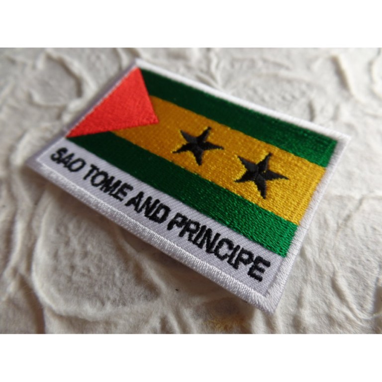 Ecusson drapeau Sao Tomé et Principe