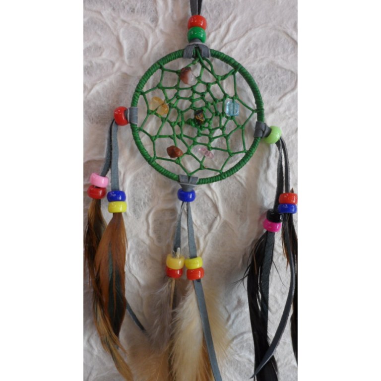 Mini dreamcatcher vert ne'ti