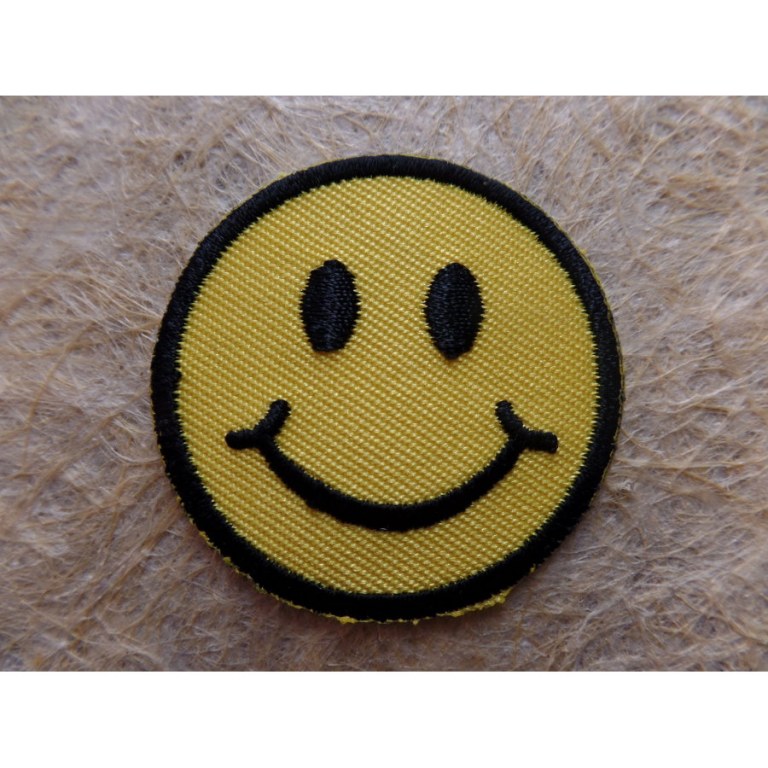 Petit patch smiley