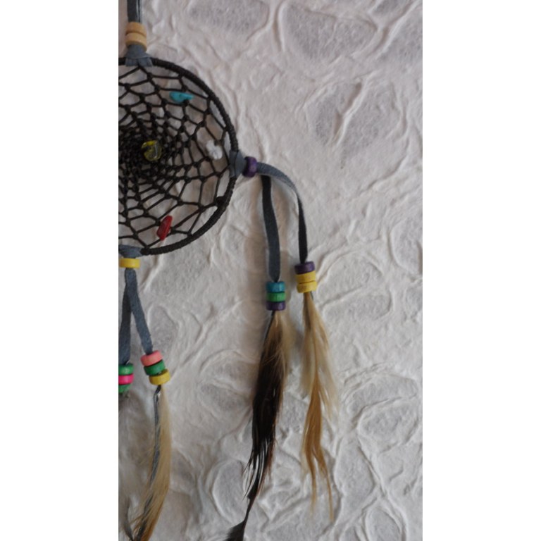 Mini dreamcatcher marron ne'ti