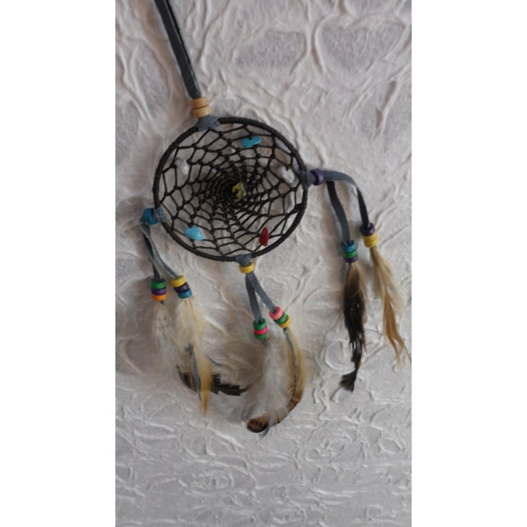 Mini dreamcatcher marron ne'ti