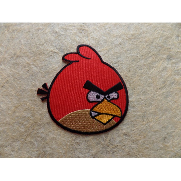 Patch Angry bird Red