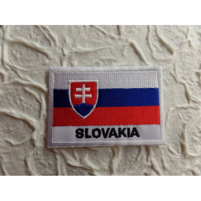 Ecusson drapeau Slovaquie