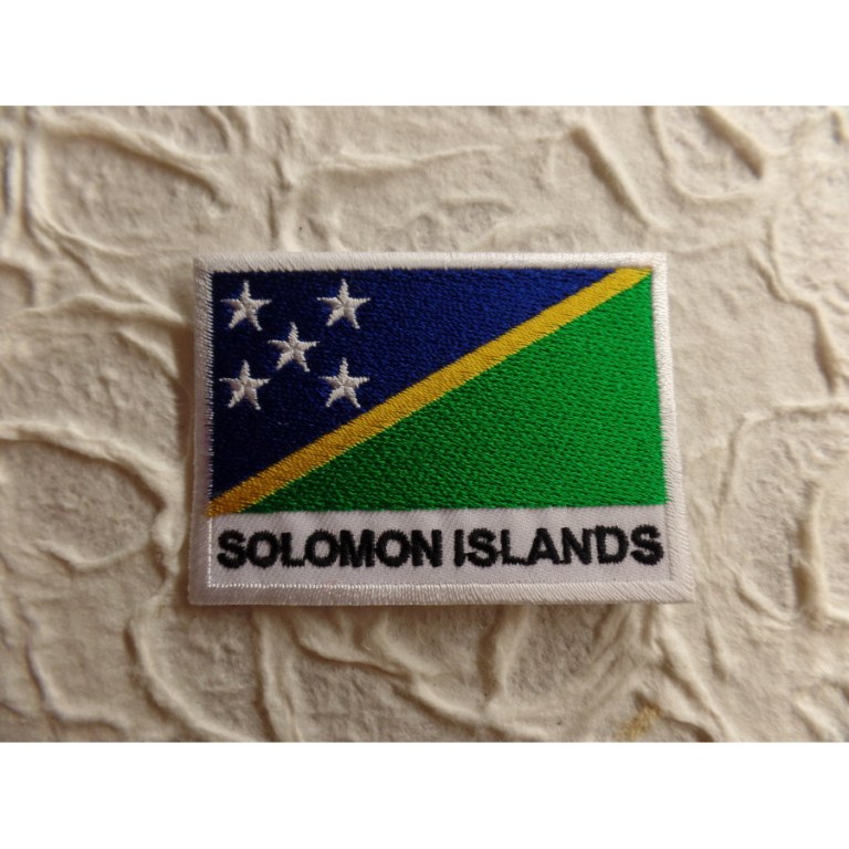 Ecusson drapeau îles Salomon