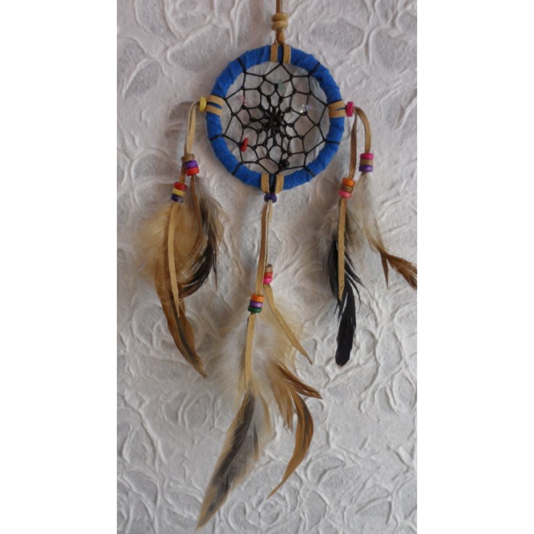 Petit dreamcatcher bleu yaki