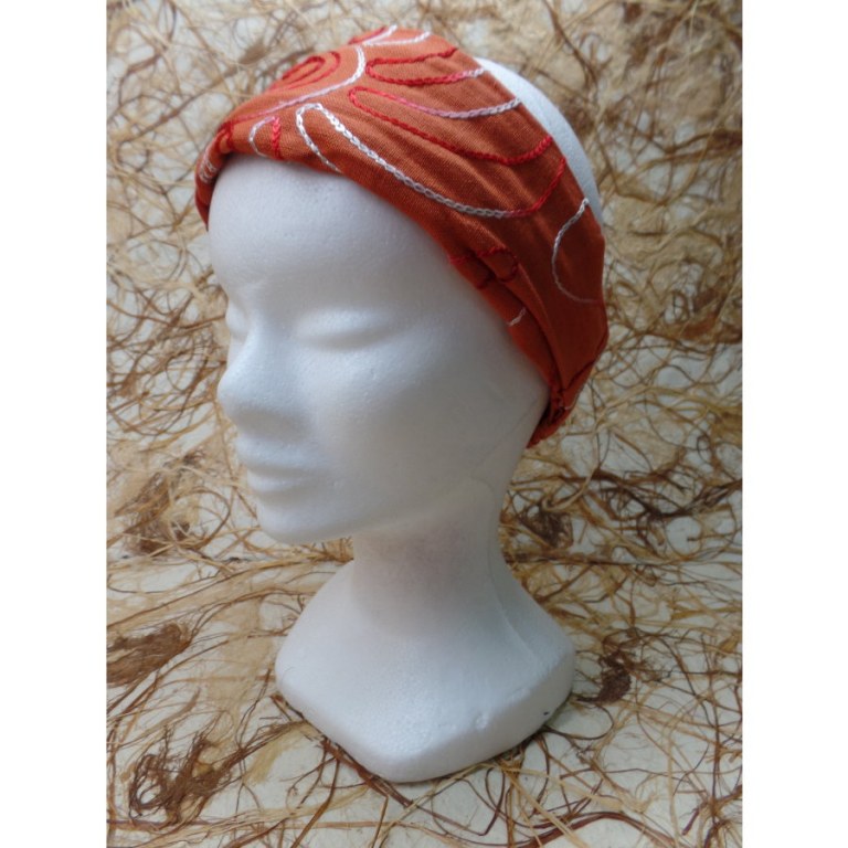 Bandeau/fichu orange sun