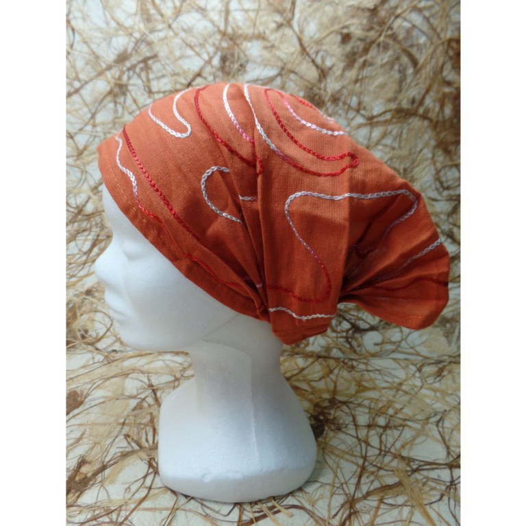 Bandeau/fichu orange sun