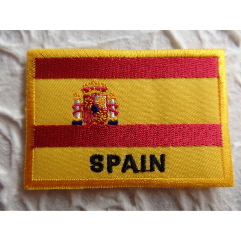 Ecusson drapeau Espagne