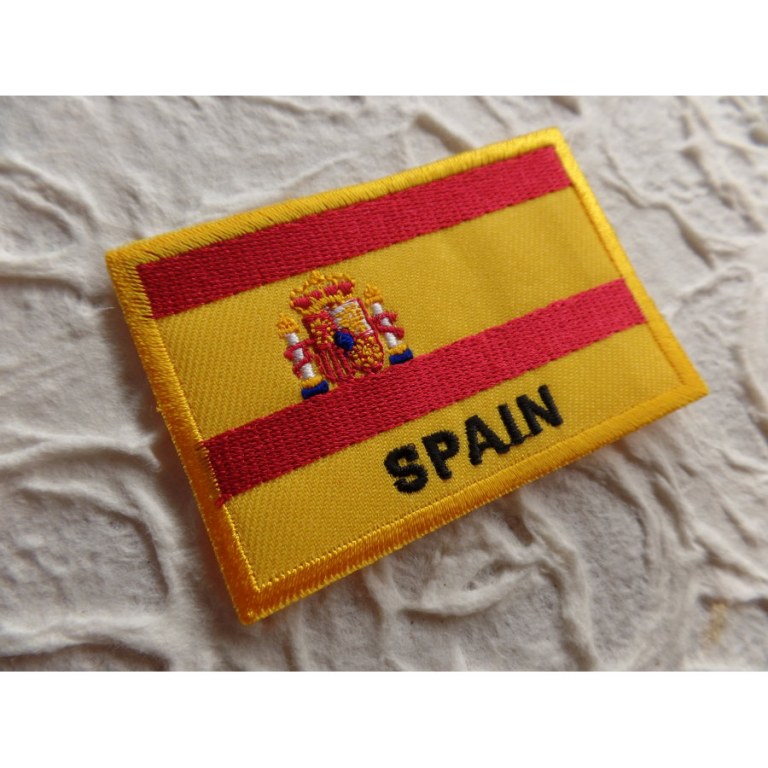 Ecusson drapeau Espagne