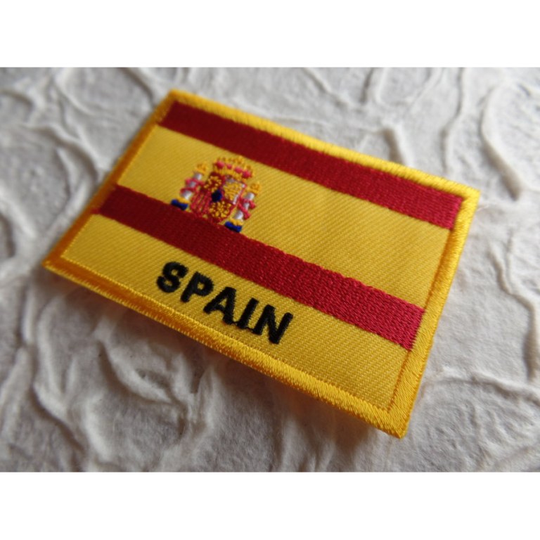 Ecusson drapeau Espagne