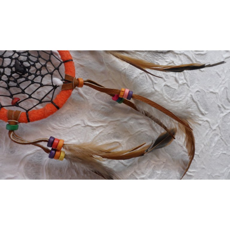 Petit dreamcatcher yaki orange