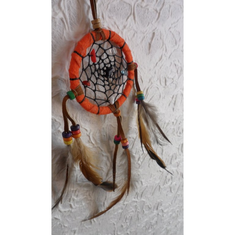 Petit dreamcatcher yaki orange