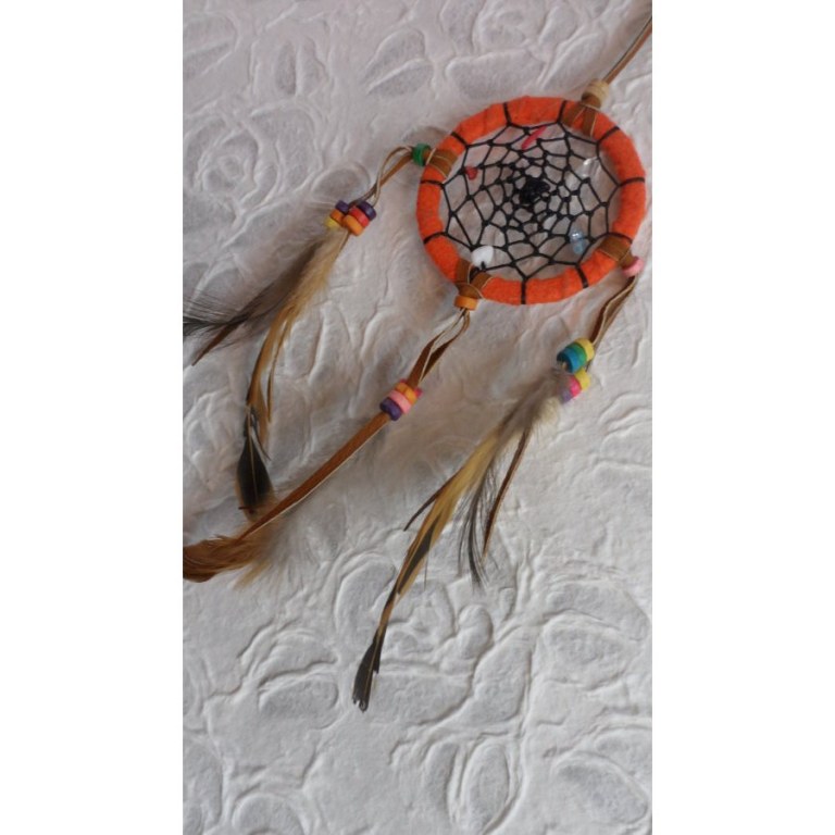 Petit dreamcatcher yaki orange