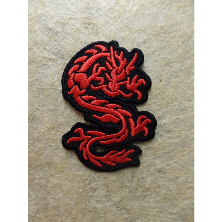 Patch dragon rouge