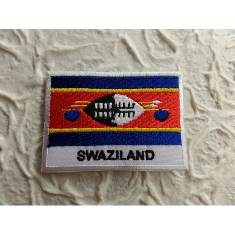 Ecusson drapeau Swaziland
