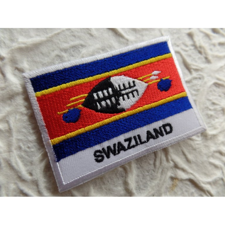 Ecusson drapeau Swaziland