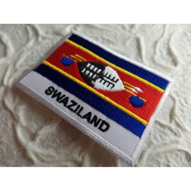 Ecusson drapeau Swaziland