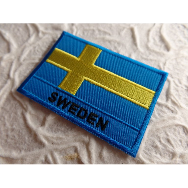 Ecusson drapeau Suède
