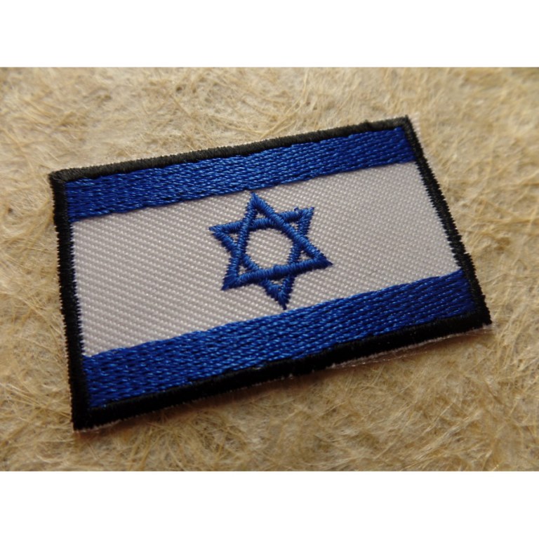 Ecusson drapeau Israélien