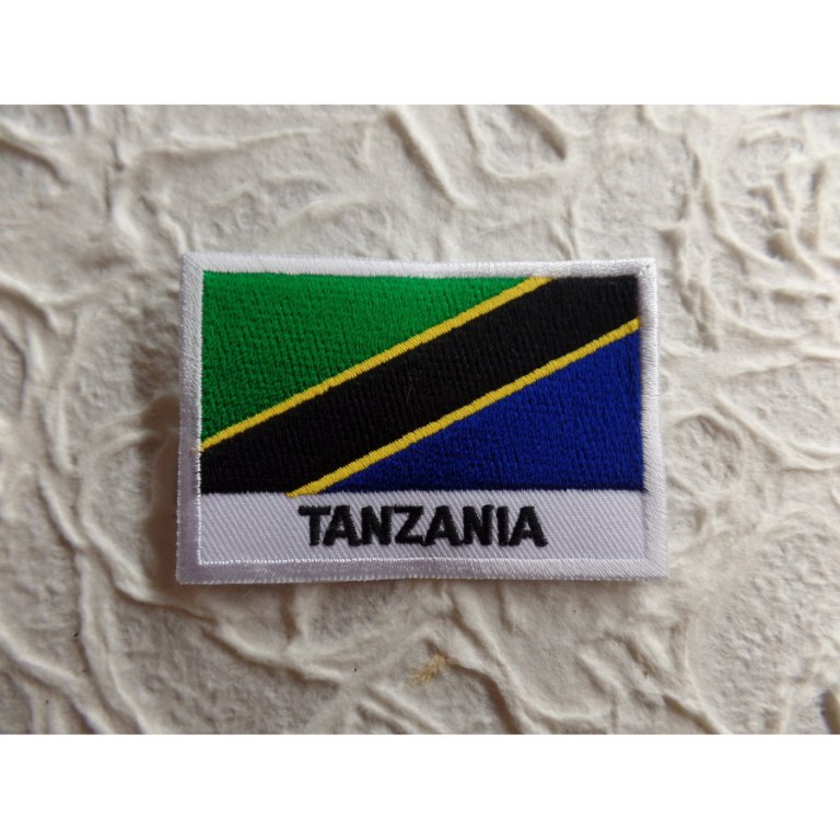 Ecusson drapeau Tanzanie