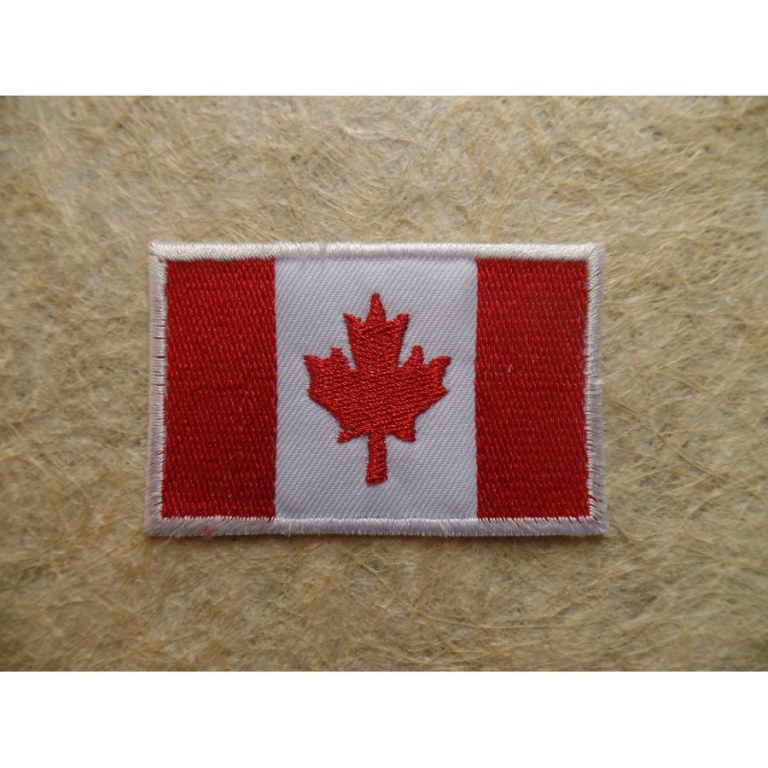 Ecusson drapeau canadien