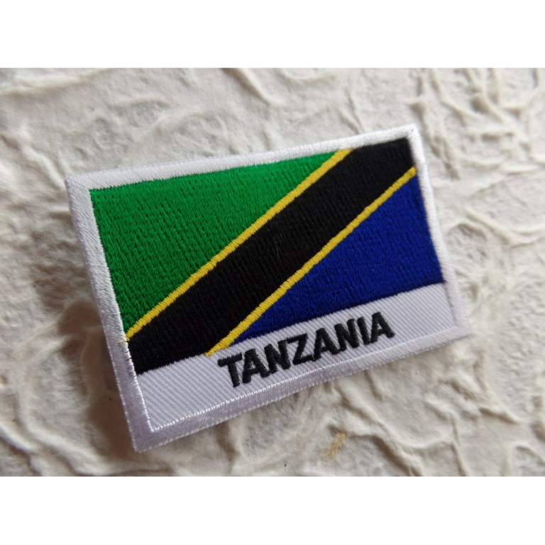 Ecusson drapeau Tanzanie