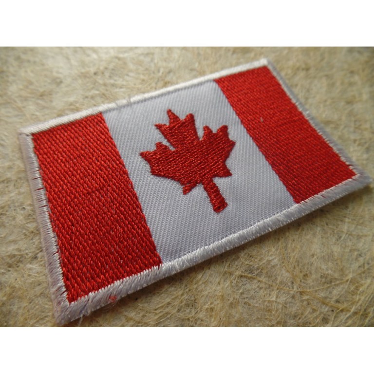Ecusson drapeau canadien